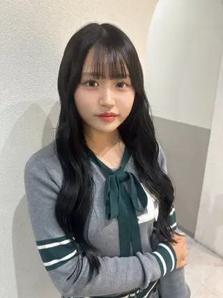 セミロング カラー 🪞個室サロン/韓国 艶髪/keito🪞のヘアスタイル