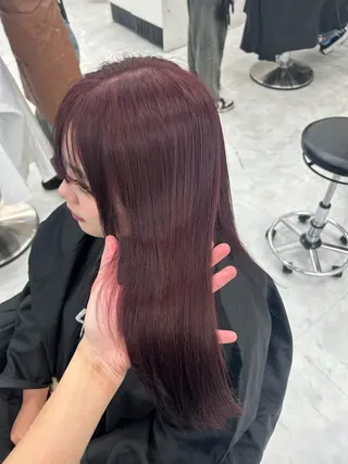 セミロング 🥀艶髪/似合わせ 暖色/まな🥀のヘアスタイル