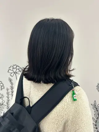 ミディアム 👔ボブ﹨似合 わせパーマ🩳ももかのヘアスタイル