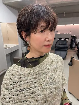 ショート カラー 表参道/髪質改善・ 透明感 colorのヘアスタイル