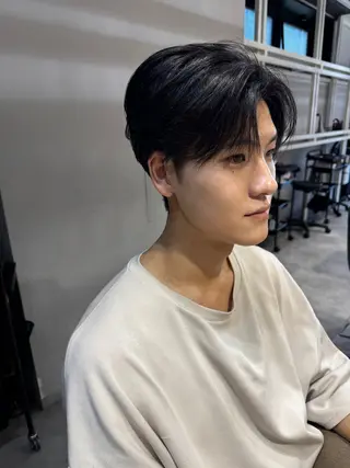 ミディアム メンズ Dxxxx III所属・女性目線の大人 メンズ*Ayakaのヘアスタイル