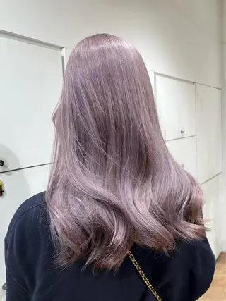 ロング カラー CHAINON所属・🤎HAZUKI🤎 ハイトーン✨のヘアスタイル