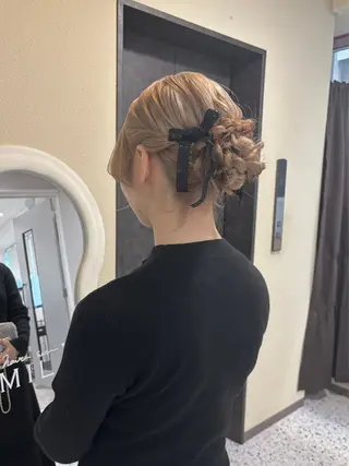 ヘアアレンジ Mila hinaのヘアスタイル