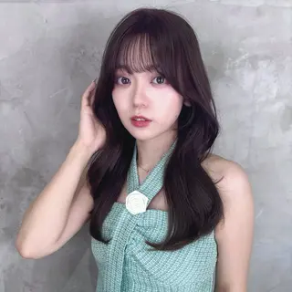 ロング カラー 💖韓国風艶髪ヘア 💖EREN🦋のヘアスタイル