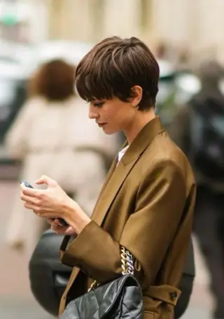 ショート 暖色/パーマ 🌼クニトウメイのヘアスタイル