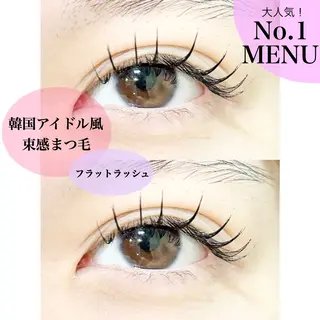 マツエク・マツパ chacha bla nc Amie 沖田のマツエク・マツパデザイン