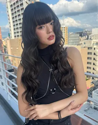 ロング 【⠀pia  】 レイカのヘアスタイル