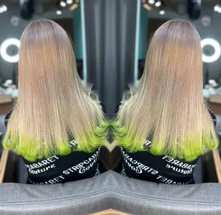 ミディアム カラー ヘアアレンジ メンズ 韓国hair特化🩵 人気NO,1👑祐樹のヘアスタイル