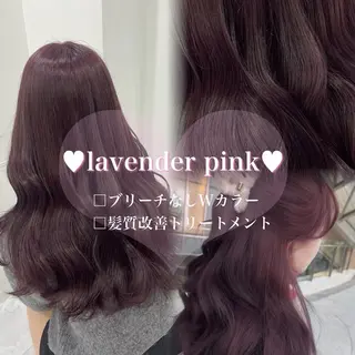 カラー ガーリー/暖色カラー 🎀MEARI🩰のヘアスタイル
