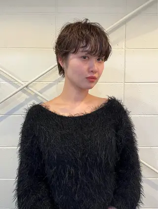 ショート iru所属・mi kiのヘアスタイル
