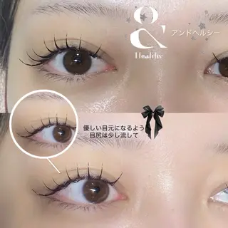 マツエク・マツパ Veil chihiroのマツエク・マツパデザイン