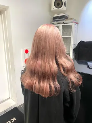 ロング カラー 🎀ツヤ髪韓国網紅 ヘアミカ🎀のヘアスタイル