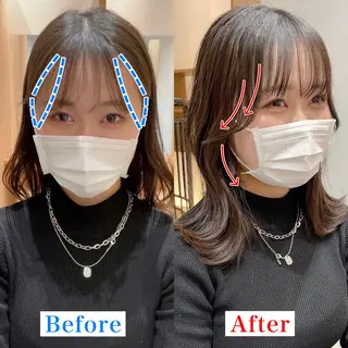 ロング カラー ヘアアレンジ DX SHARE SALON 原宿店所属・レイヤーカット/ 田中 しょうのヘアスタイル