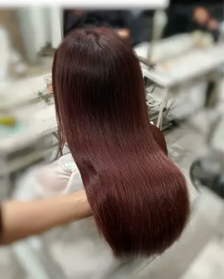 ロング Sakura❤︎/ 透明感カラーのヘアスタイル