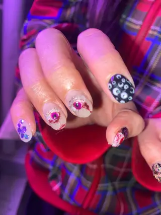 ネイル .unff所属・hana (..)個 性派/メンズネイル◎のネイルデザイン