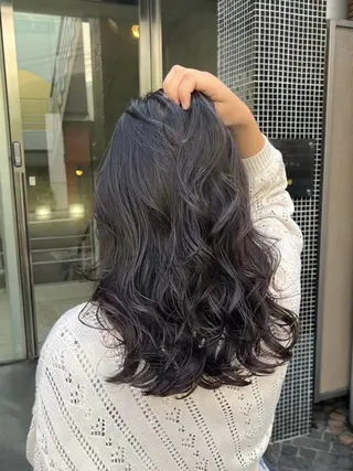 セミロング Armony青山店 松原大斗のヘアスタイル