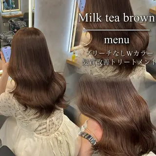 カラー ブリーチなしの達人 🇰🇷KAITOのヘアスタイル