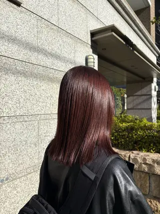 カラー 🌿レイヤー/暖色/ 艶カラー/Rukiのヘアスタイル