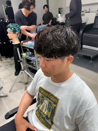 パーマ メンズ fifth 名駅所属・深谷 侑亮のヘアスタイル