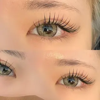 マツエク・マツパ アイブロウ pour voursのマツエク・マツパデザイン