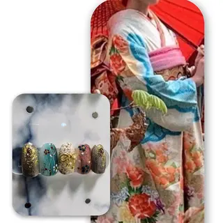 カラー ネイル ecru エクリュのネイルデザイン