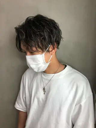 パーマ メンズ mono azuのマツエク・マツパデザイン