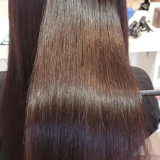 ロング 韓国レイヤー／髪質 改善カラー/れんのヘアスタイル