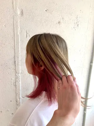 ミディアム カラー 💛丁寧さNo.🥇 🧸片山智裕💛のヘアスタイル