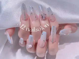 ネイル 長さだし専門店 M2 rikaのネイルデザイン