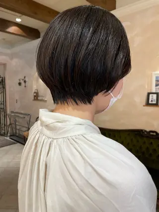 ショート ボブ ホノカのヘアスタイル