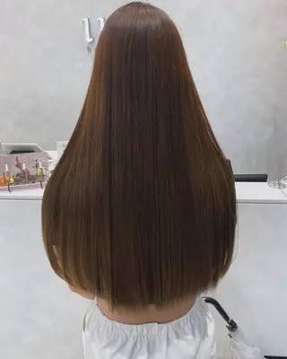 ロング カラー 秋元 聖那のヘアスタイル