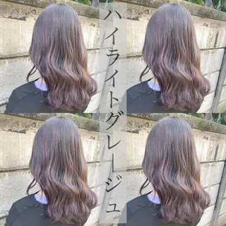 ミディアム カラー 縮毛矯正⭐️ TAKAHIROのヘアスタイル