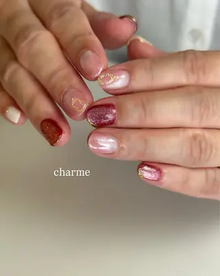ネイル nailsalon charmeのネイルデザイン