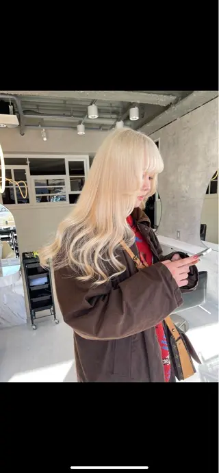 ロング カラー 空【クウ】所属・【Chu】 ✨SERA✨のヘアスタイル