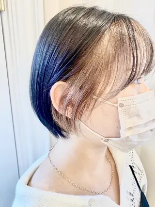 カラー GRITTERs 泉中央店所属・ロング/小顔レイヤー /カットモデル泉中央のヘアスタイル