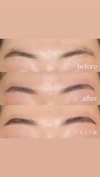 アイブロウ om's eye 楓香のマツエク・マツパデザイン