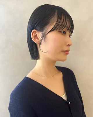 ショート 🌼タッセルボブ/シ ョートmoeka🌼のヘアスタイル