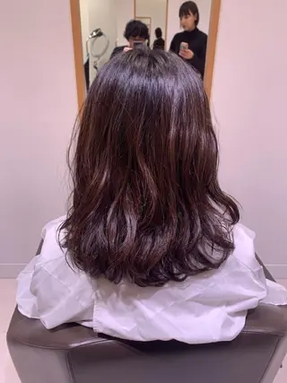 ミディアム カラー Hitotose代表 中島和樹のヘアスタイル