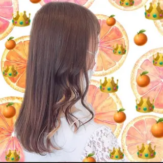 セミロング カラー 🌺ウルフカット職人 新垣渚🐺のヘアスタイル