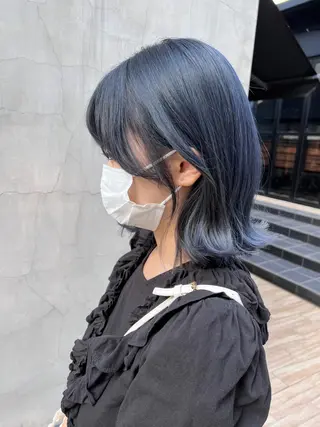 ミディアム カラー ally hairsalon所属・Emi .のヘアスタイル