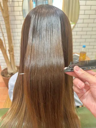 ロング 石井 佑樹のヘアスタイル