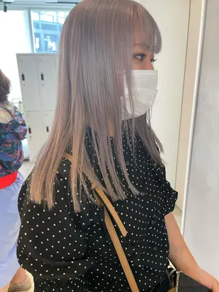 セミロング SALOWIN原宿iori B１階所属・🫧美髪育成美容師 WASHIZU🫧のヘアスタイル