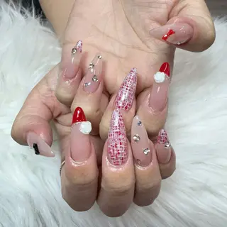 ネイル 🎀 Lemode ワンホンネイル🎀のネイルデザイン