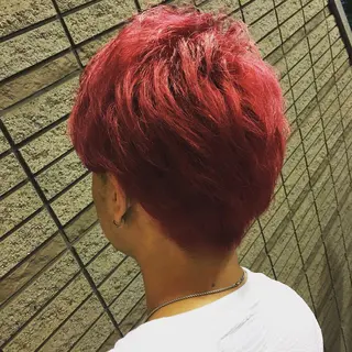 ショート 大山 晃介のヘアスタイル