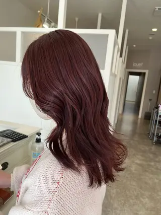 カラー 堀越 エリのヘアスタイル