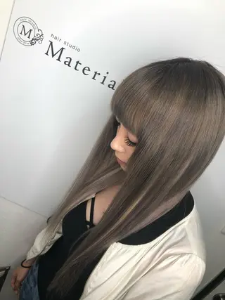 セミロング Wakita Masakiのヘアスタイル