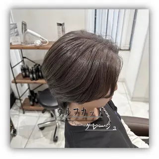 カラー メンズ ラフィス池袋所属・✨本格的韓国スタイル 特化✨ﾊﾙｶ✨️のヘアスタイル