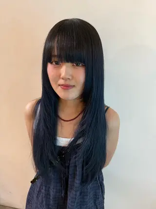 ロング カラー ハイトーン/デザイン 🪐·˚⌖MIHOのヘアスタイル