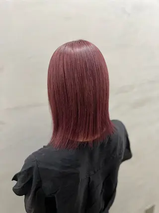 ミディアム カラー レイヤー/韓国/艶髪 /タカマサのヘアスタイル