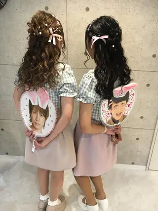 ヘアアレンジ lien natsukiのヘアスタイル